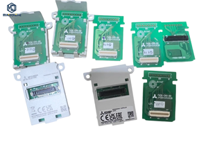 Module adaptateur de communication PLC FX3U-CNV-BD, carte de conversion pour contrôle industriel, accessoire PLC d'occasion démonté - Product Image 1