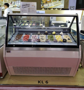 <span class=keywords><strong>Vitrine</strong></span> réfrigérée <span class=keywords><strong>pour</strong></span> glaces et gelato à 18 bacs - Product Image 5
