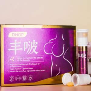 Gélules d'agrandissement mammaire à double cabine Pilules naturelles d'agrandissement mammaire Lifting et raffermissant Gélules d'amélioration mammaire Capsules - Product Image 1