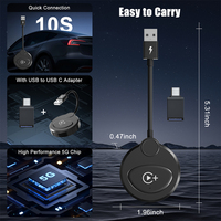 Adaptateur Vidéo CarPlay Netflix Dongle Apple CarPlay Android Auto Filaire vers Sans Fil Avec Youtube TK