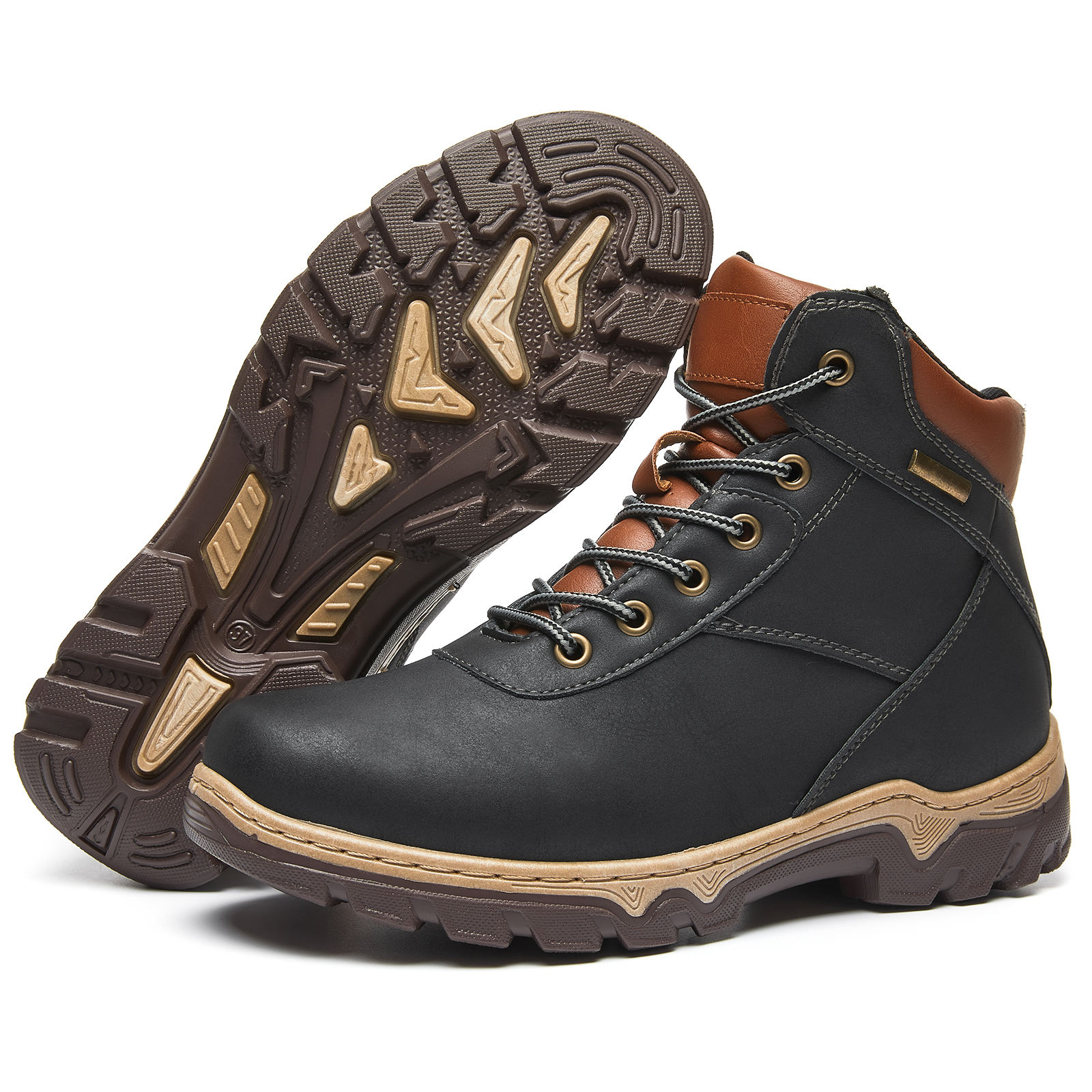 Wenzhou Factory Footwear Custom Waterproof Combat Ankle Boots Womens Hiking Boots Women Shoes 