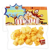 Bestseller Xiaohongshu : Jouet anti-stress souple en forme de pop-corn à presser ; Squishy réaliste en plastique imitation argile, style alimentaire