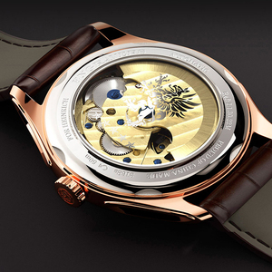 2020 hombres al por mayor diseño esqueleto Gaviota movimiento reloj automático - Product Image 4
