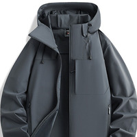 Veste d'extérieur en nylon premium, imperméable 5000 mm, légère 440 g, logo personnalisé, sourcing unique, coupe-vent de sport, alpinisme