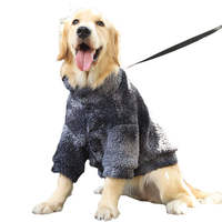 Gilets pour chiens en polaire douce et épaisse, coupe-vent et chauds, en laine d'agneau, écologiques, pour l'hiver et le printemps