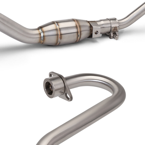 Escape de Alto Rendimiento para Motocicleta Todoterreno Honda CRF150L CRF150 <span class=keywords><strong>Rally</strong></span> 2016-2024, Sistema Completo, Modificación del Tubo de Conexión Frontal de 51 mm - Product Image 2