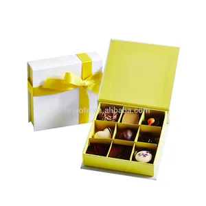 Heart shaped chocolate bonbon paper box wholesale in supplier