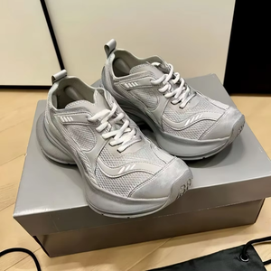 <b>Top</b> Quality Luxury Designer Sneakers Men's sport Shoes Outdoor 2025 new gray women Lightweight Thick-soled Men's casual Shoes - Product Image 1