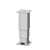 IPTT-DD-260 elektrik yüksekliği ayarlanabilir kaldırma sütun seti DC12V kablosuz denetleyici endüstriyel ev ofis için 3000rpm