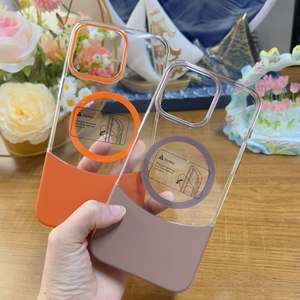 Diseño de piezas duales Venta caliente <span class=keywords><strong>Precio</strong></span> de fábrica Clear PC Magnetic Mobile Phone Cases Contraportada para <span class=keywords><strong>iPhone</strong></span> 15 <span class=keywords><strong>Pro</strong></span> <span class=keywords><strong>Max</strong></span> 14 <span class=keywords><strong>13</strong></span> 16 <span class=keywords><strong>Pro</strong></span> - Product Image 3