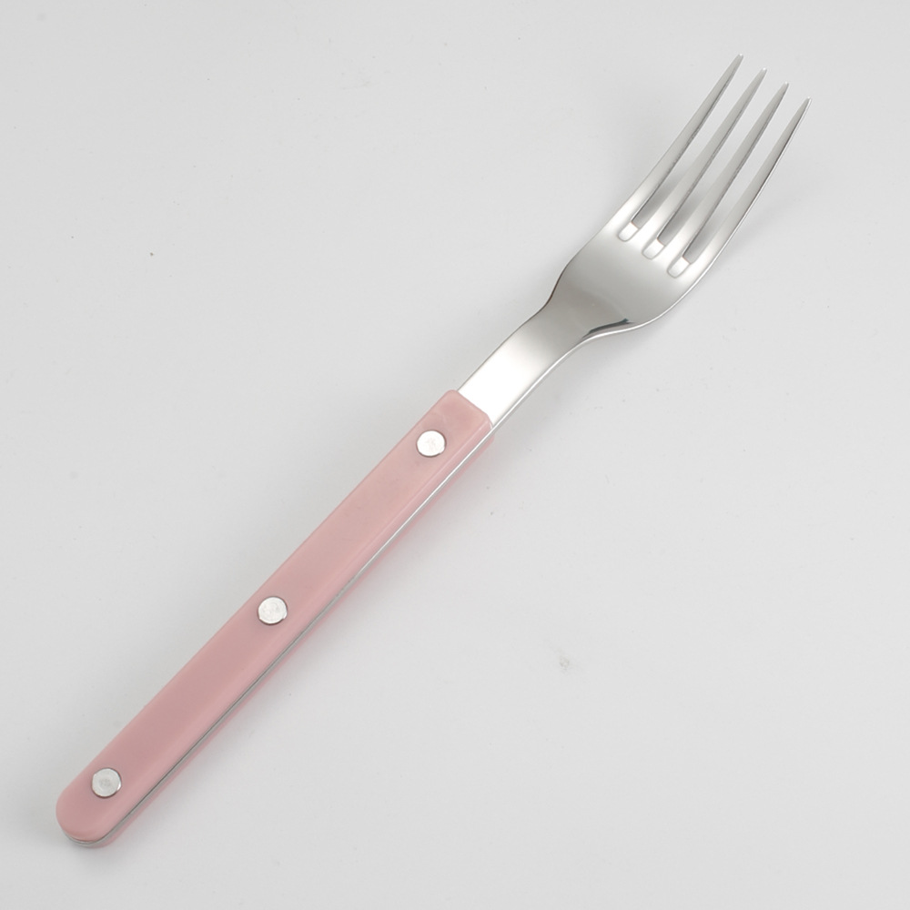 Fourchette à dîner rose