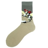 Personnalisé vente en gros prix d'usine qualité unisexe femmes hommes nuit étoilée Art peinture chaussettes Van Gogh moderne Renaissance