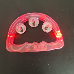 Pandereta Luminosa, Pandereta Musical Intermitente, Instrumento de Percusión de Mano, Pandereta Brillante para Conciertos, Campana LED de Mano - Product Image 4