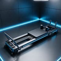 Reformer Pilates en aluminium ODM amélioré avec plusieurs méthodes d'entraînement pour la musculation et le fitness