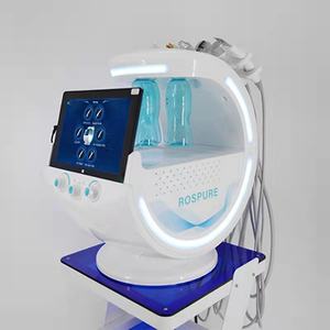 Appareil Hydro Facial Intelligent Bleu Glace, Analyseur Facial Intelligent Bleu Glace 7 en 1, Machine Hydro H2O2 Intelligente Bleu Glace avec Analyseur Facial - Product Image 3