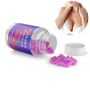 OEM Private Label Vegan Big Breast Enhancement Pills Supplement Organic Breast Enlargement Pueraria Mirifica Capsules