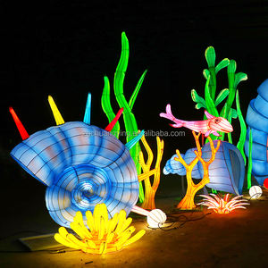 Açık kapalı ışık kadar renkli sualtı yaratık sucul dünya fener ışık gösterisi - Product Image 1