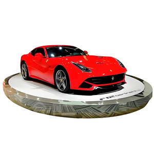 Xe sang trọng 4S cửa hàng tự động hiển thị mặt đất nền tảng quay sản phẩm chụp hình tròn xoay hiển thị giai đoạn xe nâng nâng quay - Product Image 3