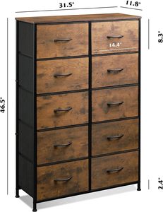 Cómoda alta antigua al por mayor armario ropa de <span class=keywords><strong>tela</strong></span> cómoda muebles de sala de estar armario de almacenamiento para dormitorio - Product Image 6