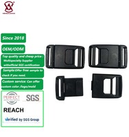Sangles de sac à dos et accessoires de bagage classiques magnétiques, robustes, imperméables, avec boucles réglables à dégagement latéral en plastique