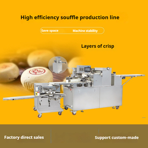 Lianfu เครื่องทำขนมอบขนมปังเชิงพาณิชย์ระบบไฟฟ้าแรงสูงอัตโนมัตินิวเมติกแผ่นกรอบเครื่องควบคุมแบบสัมผัส - Product Image 1