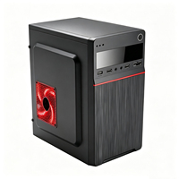 Boîtier PC compact Micro ATX Mini ITX à succès avec 4 emplacements PCI, ventilations en maille pour HDD/SSD et 3 ventilateurs – Accessoires pour PC de jeu