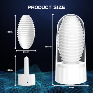 Night <span class=keywords><strong>Sakura</strong></span> Herren-Masturbator Rotierender Flugzeugbecher Sexspielzeug für Männliche Masturbation Vibrator - Product Image 6