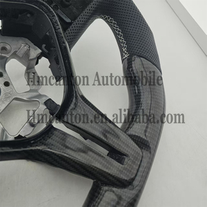 Quality Assurance Alcantara Forged Carbon Fiber LED Steering <b>Wheel</b> for Infiniti Q50 Car Steering <b>Wheel</b> - Product Image 2