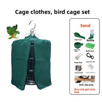 Cage à oiseaux portable en acier inoxydable modèle Starling Thrush Wrynx Boutique Cage Hook Xuanfeng XS-Ultra Small
