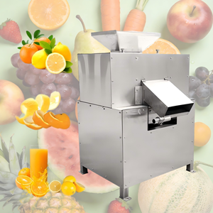 Spremiagrumi Commerciale Professionale in Acciaio Inossidabile per Frutta e Verdura, con Doppio Rullo a Contro-Rullo, per un Funzionamento Stabile - Product Image 1