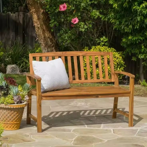Banc long en bois massif pour <span class=keywords><strong>cuisine</strong></span>, jardin, terrasse, parc, idéal pour les repas en extérieur - Product Image 6