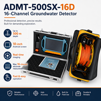 ADMT-500SX-16D AIDU 500 m Détecteur intelligent de minéraux souterrains à 16 canaux avec imagerie 2D/3D en temps réel et écran IPS Android 10,1 pouces