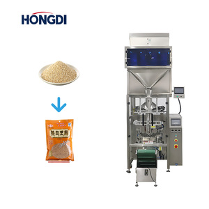 Machine d'emballage entièrement automatique à 4 têtes pour l'emballage de granulés, tels que les amandes, les noix de cajou et les graines de tournesol. - Product Image 2