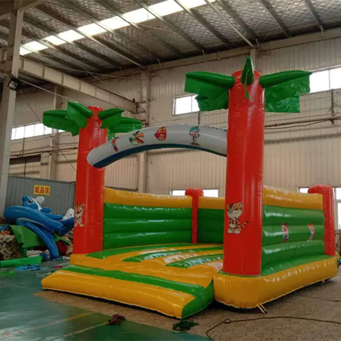 Xuất Khẩu Sang USA 4X4m Đơn Giản Inflatable Lâu Đài, Ngoài Trời Lâu Đài Inflatable Bouncer, Trung Quốc Inflatable Bouncy