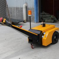 Tracteur de remorquage électrique robuste équipé de batteries 120Ah pour le travail de traction de chariots sur ligne de production