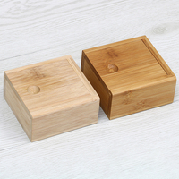 Boîte en Bambou Personnalisable en Gros, Emballage Cadeau et Rangement en Bois Massif, Boîte en Bois Fait Main, Boîtes Personnalisées avec Logo