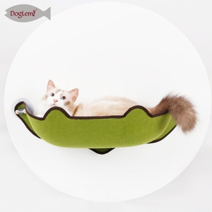 Moderne à la mode carré chat hamac fenêtre monté radiateur Pet lit ventouse EVA maille feutre matériel amovible impression sommeil - Product Image 2