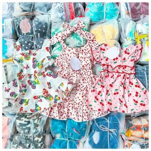 2026 Brand New Apparel Stock 1 14 Years Old Women's Clothing Supplier Factory Wholesale Polyester/Cotton Summer Carton <b>Boxes</b> - Product Image 3