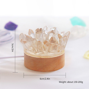 Bán Buôn Chất Lượng Cao Tự Nhiên Suncatcher Pha Lê Mặt Trời Catcher Trang Trí Nội Thất Tình Yêu Chủ Đề Chữa Bệnh Tinh Thể Tinh Thể Nguyên Treo - Product Image 6