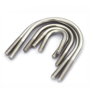 Boulons en U robustes en acier poli miroir haute résistance, anti-corrosion, difficiles à casser, quincaillerie de type U - Product Image 6