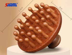 Venta al por mayor 28 Mushroom Nail Tooth Shaper sándalo <span class=keywords><strong>meridiano</strong></span> masaje peine cabeza masajeador para niñas uso - Product Image 3