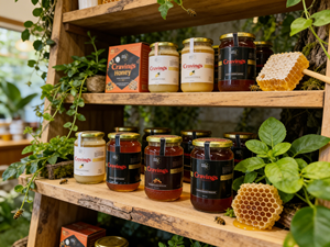 Miel de Forêt Brun Ayat 100% Biologique, Miel Brut de Haute Montagne de Qualité Supérieure, Saveur Naturelle Intense, Soin Quotidien pour la Santé - Product Image 6