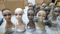 Tête de Mannequin Féminin Réaliste pour Présentation de Perruques, Maquillage et Accessoires de Beauté