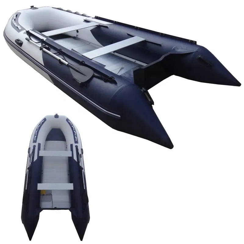 Popolare Prezzo A Buon Mercato IN PVC Hypalon 6 Persone Gonfiabile Pontone Barca di Salvataggio con Pavimento In Alluminio