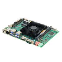 Carte mère d'ordinateur portable J6412 3,5 pouces en gros avec chipset Intel, processeur intégré, prise en charge EDP LVDS DDR4 pour Win 10/8/7/Linux