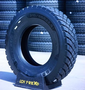 ยางรถบรรทุก LCH T-REX TBR แบบไม่มียางใน ขนาด 315/80R22.5 รุ่น LD601 สำหรับขายส่ง ยางสำหรับตำแหน่งพวงมาลัย ตำแหน่งขับเคลื่อน และตำแหน่งทั้งหมด สำหรับรถบรรทุก - Product Image 5