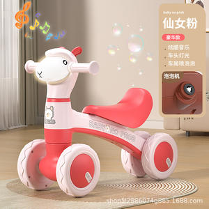 รถบรรทุกทิงเกอร์ ไรโด้ ฟลายเออร์ พร้อมไฟและเสียง สำหรับเด็กวัยหัดเดิน ขับขี่ได้ อายุ 1-3 ปี - Product Image 4