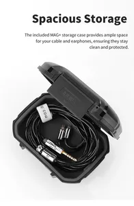 TRN <span class=keywords><strong>Heiman</strong></span> Hochreines Einkristall-Kupfer Versilbertes Koaxiales Hybrid-Flaggschiff-Kopfhörer-Upgrade-Kabel 2,5MM/3,5MM/4,4MM - Product Image 6