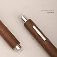 Aimant œil-de-chat 3-en-1 robuste et épaissi de qualité supérieure avec manche en bois massif en forme de cigare pour le nail art DIY à domicile