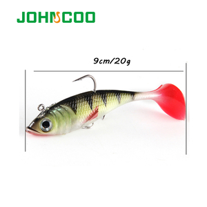 JOHNCOO 90mm 20g <strong>Pesca</strong> Soft Bait Fishing Lure Soft Lead <strong>Fish</strong> Lures - Product Image 2